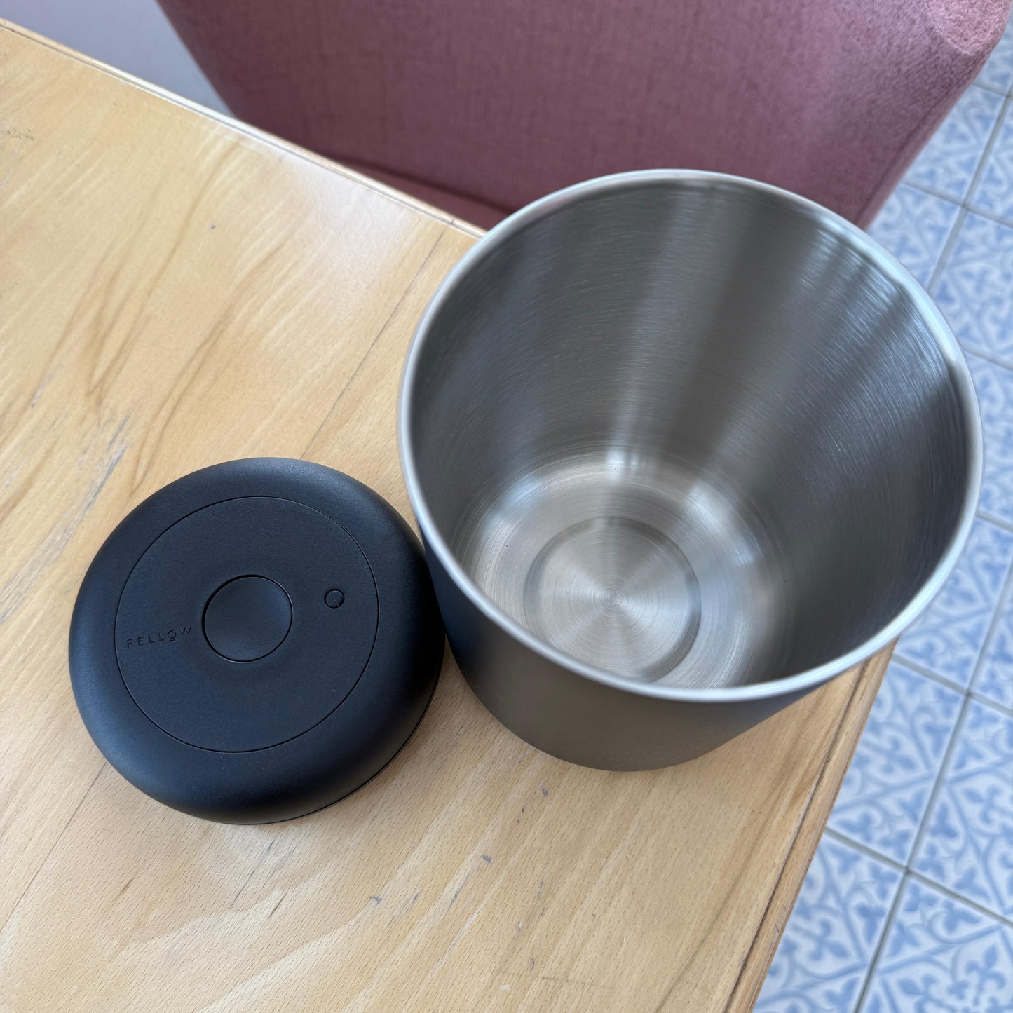 Fellow Vacuum Canister 1.2 liters || علبة فيلو سعة 1.2 لتر