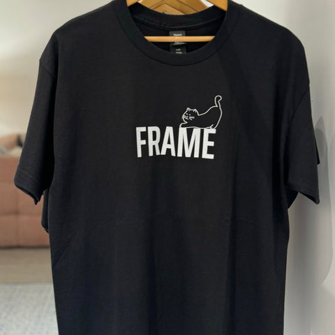 Frame Cat Tee - قميص قطة فريم