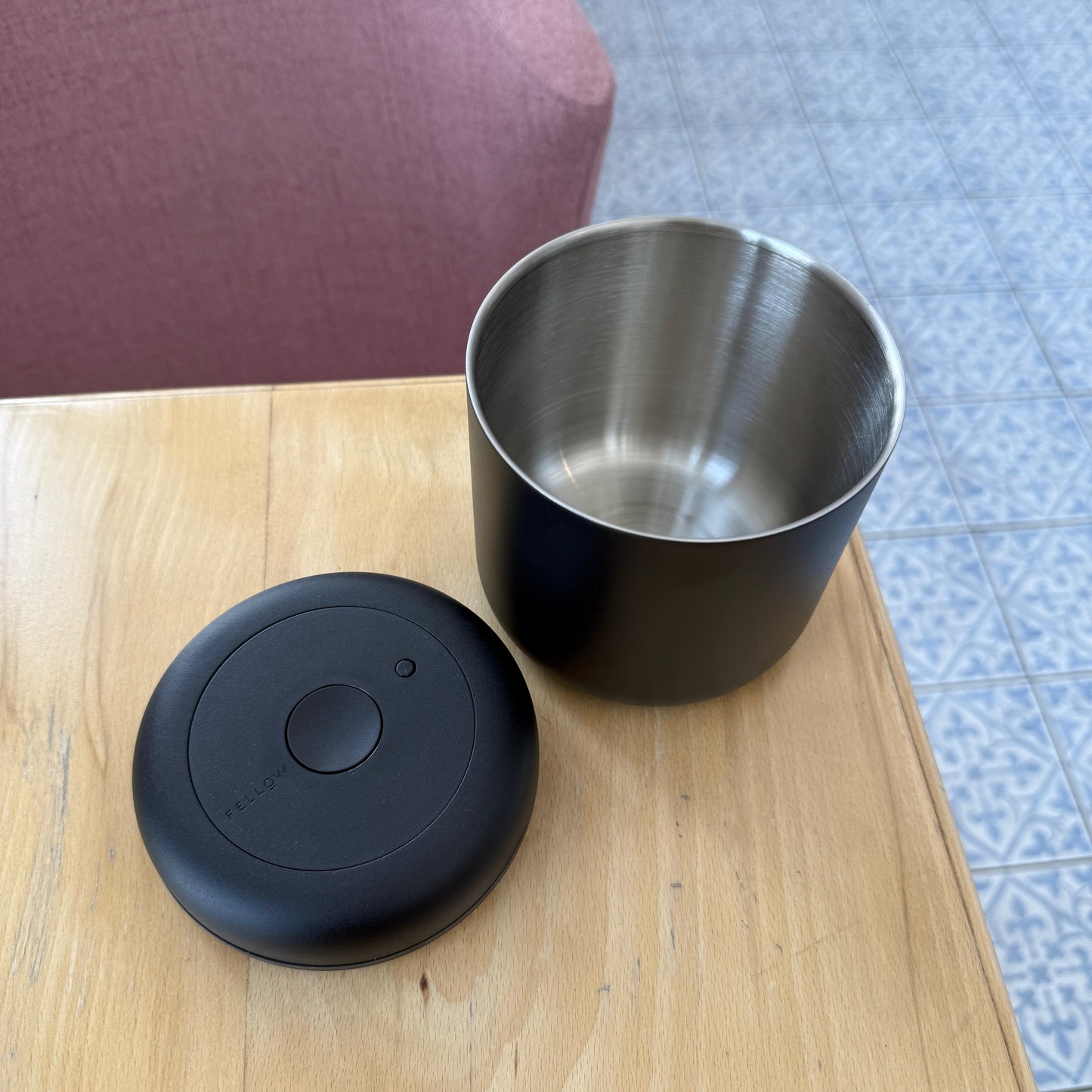 Fellow Vacuum Canister 0.7 liters || علبة فيلو 0.7 لتر