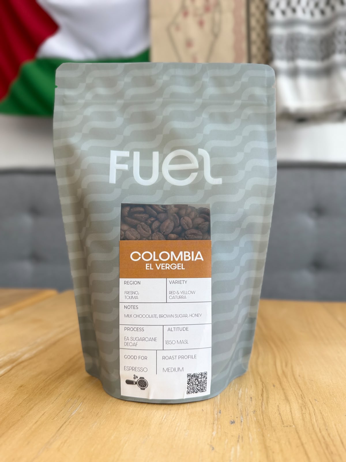 Decaf Colombia- El Vergel 250g - كولومبي منزوع الكافيين – إل فيرجيل 250 جرام